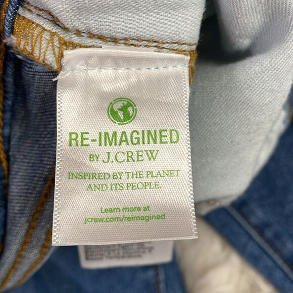 J Crew Full-Length Flare Leg 5 Button Stretch Jeans 30 Size 10 Blue - Picture 11 of 13